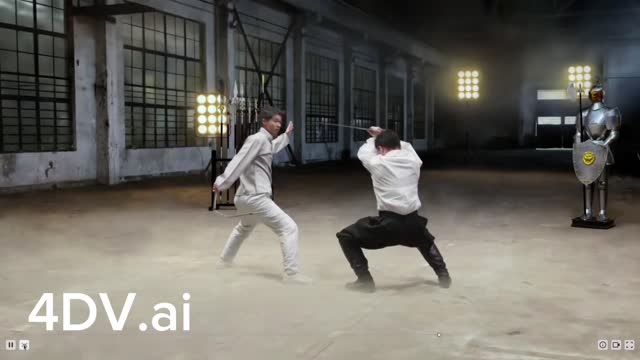 4DV ai Gaussian Splatting